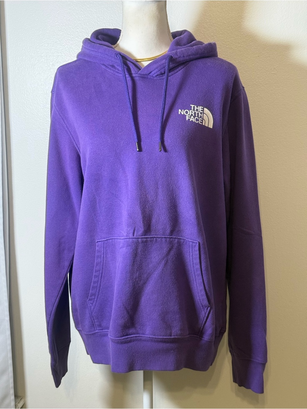 The North Face Purple Crewneck Hoodie - Men's